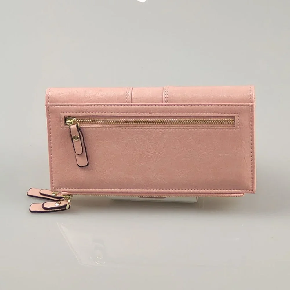✨✨BRAND NEW Womens Bifold Phone Wallet Cards Organizer - Picture 4 of 8